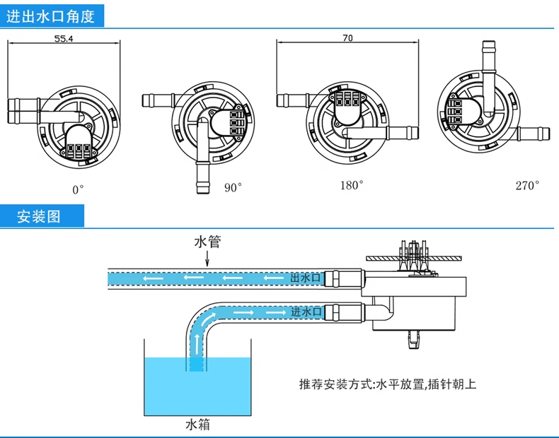 咖啡機(jī)飲水機(jī)流量開(kāi)關(guān)FM-HL2124W (帶線(xiàn)款）